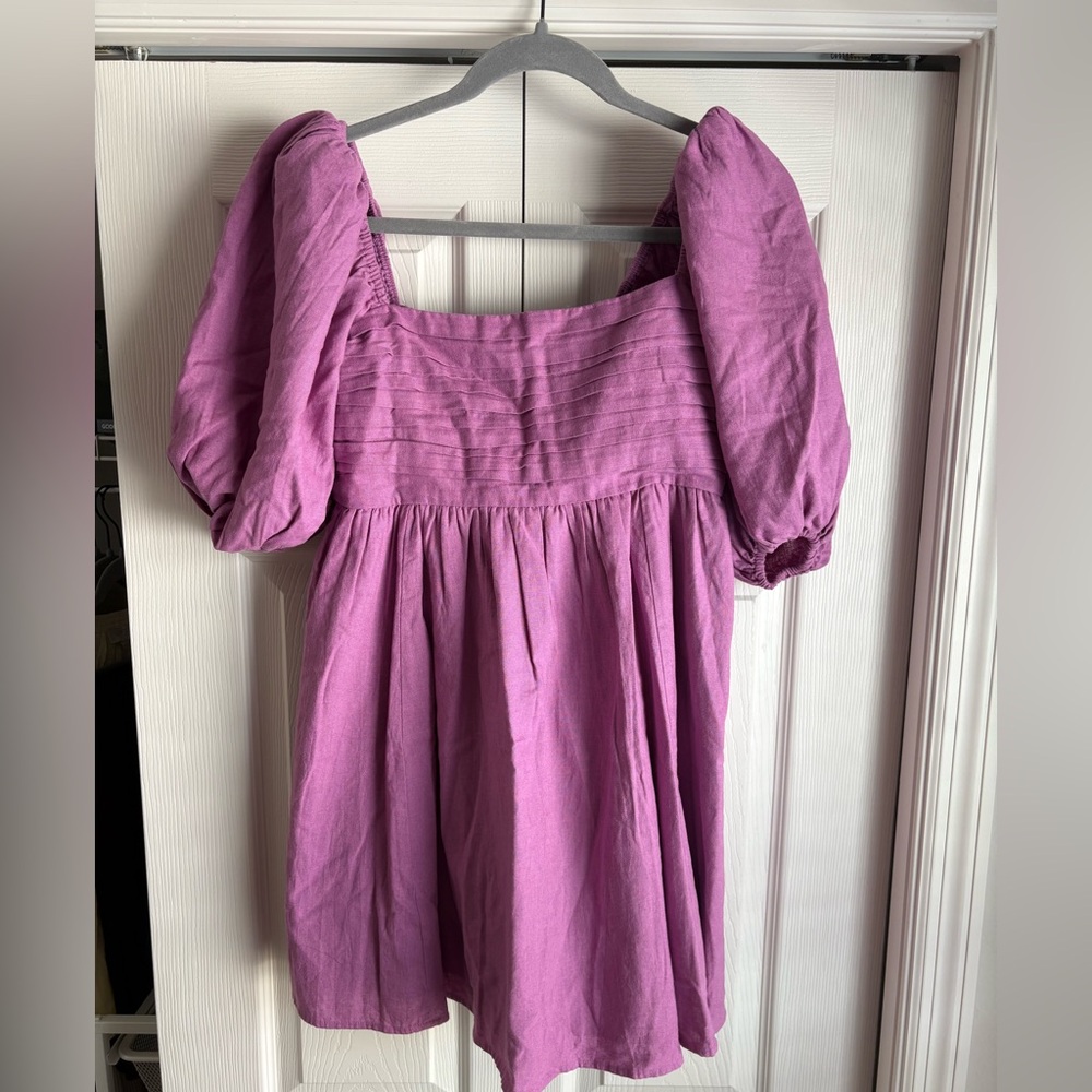 A&F Emerson Puff Sleeve Mini Dress